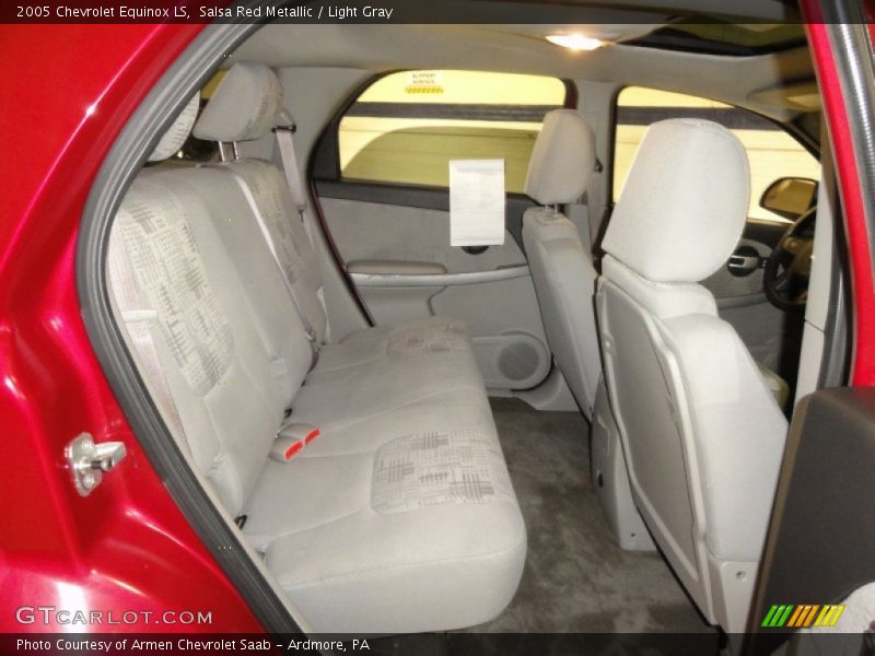 Salsa Red Metallic / Light Gray 2005 Chevrolet Equinox LS