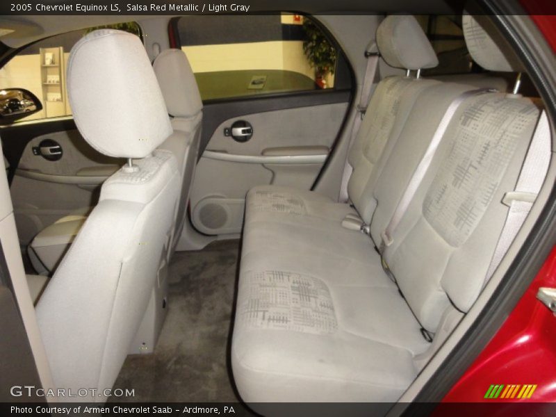 Salsa Red Metallic / Light Gray 2005 Chevrolet Equinox LS