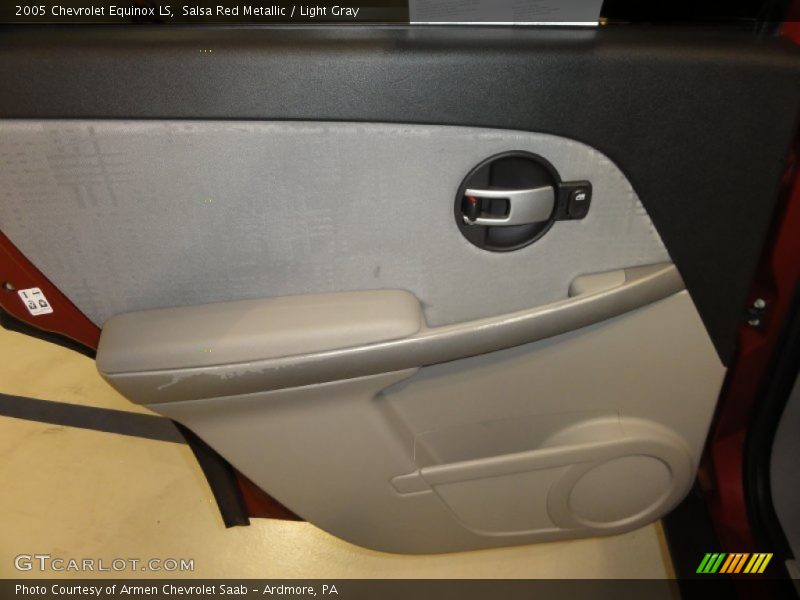 Salsa Red Metallic / Light Gray 2005 Chevrolet Equinox LS