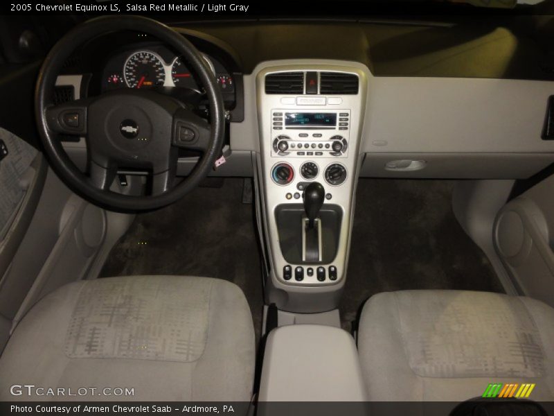 Salsa Red Metallic / Light Gray 2005 Chevrolet Equinox LS