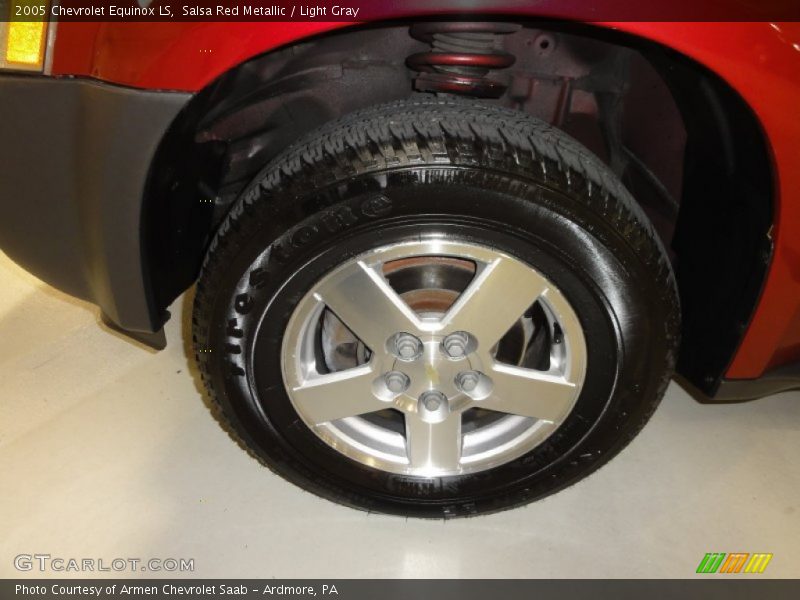 Salsa Red Metallic / Light Gray 2005 Chevrolet Equinox LS