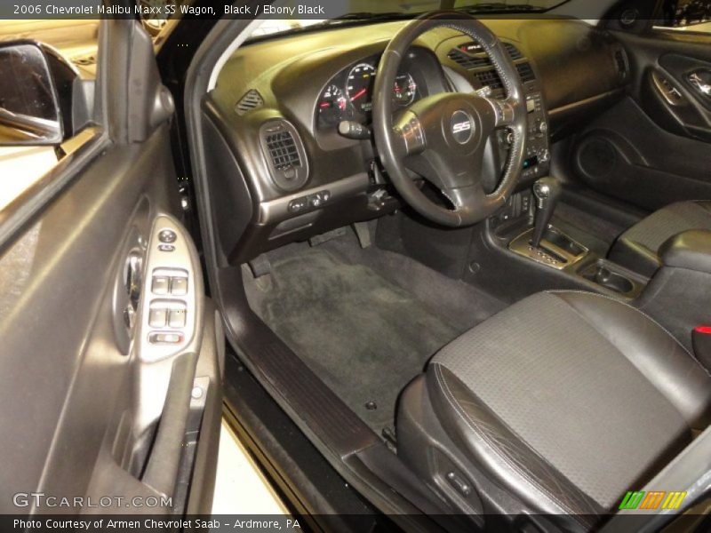 Ebony Black Interior - 2006 Malibu Maxx SS Wagon 