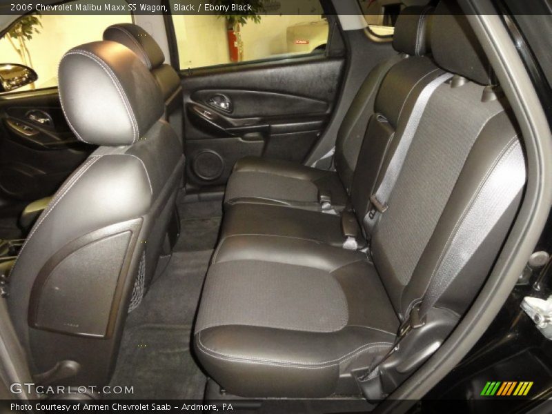  2006 Malibu Maxx SS Wagon Ebony Black Interior