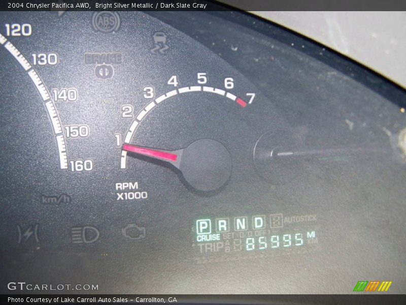 Bright Silver Metallic / Dark Slate Gray 2004 Chrysler Pacifica AWD