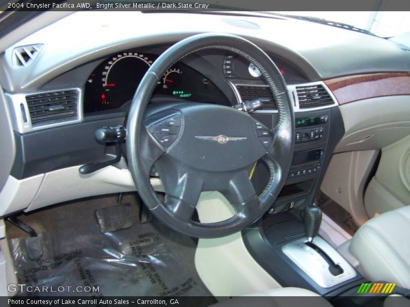 Bright Silver Metallic / Dark Slate Gray 2004 Chrysler Pacifica AWD
