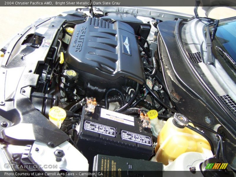 Bright Silver Metallic / Dark Slate Gray 2004 Chrysler Pacifica AWD