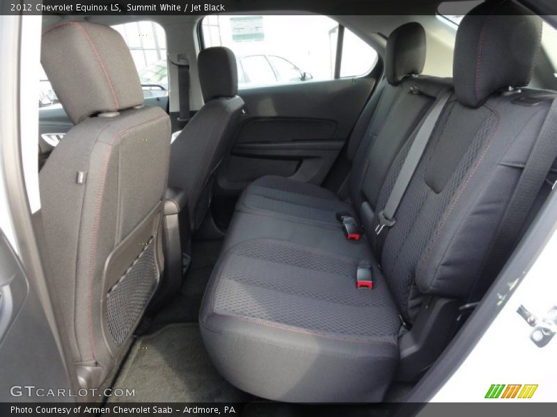Summit White / Jet Black 2012 Chevrolet Equinox LS