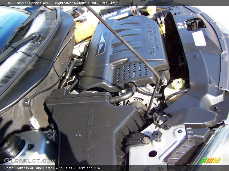 Bright Silver Metallic / Dark Slate Gray 2004 Chrysler Pacifica AWD