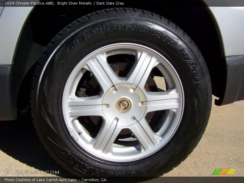 Bright Silver Metallic / Dark Slate Gray 2004 Chrysler Pacifica AWD