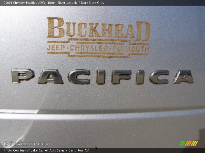 Bright Silver Metallic / Dark Slate Gray 2004 Chrysler Pacifica AWD