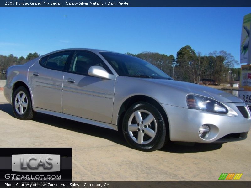 Galaxy Silver Metallic / Dark Pewter 2005 Pontiac Grand Prix Sedan