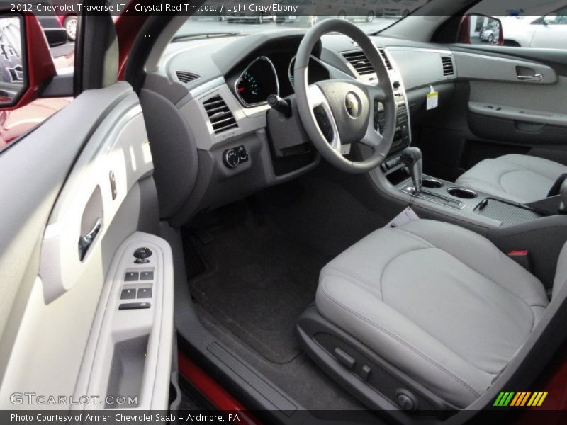 2012 Traverse LT Light Gray/Ebony Interior