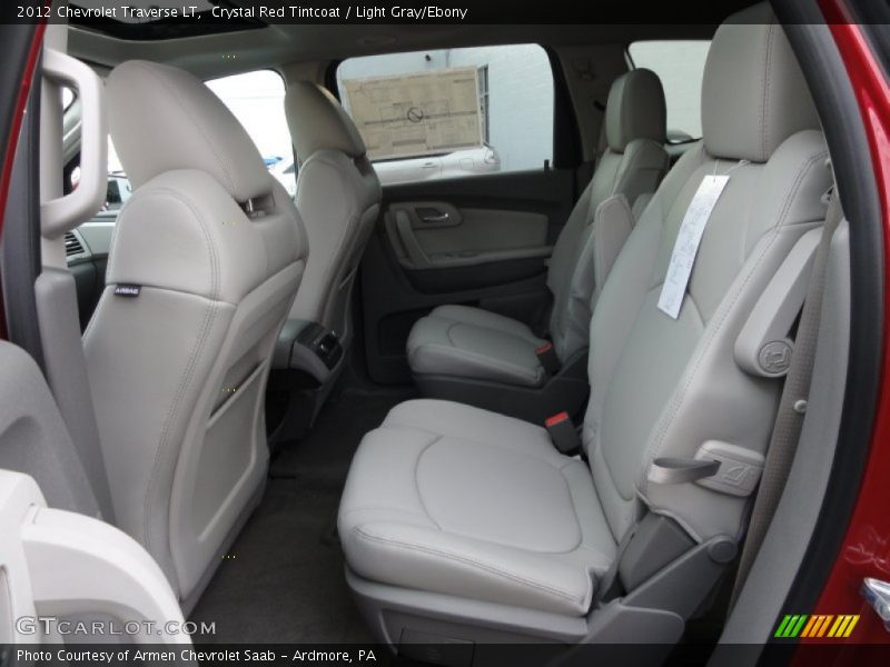  2012 Traverse LT Light Gray/Ebony Interior