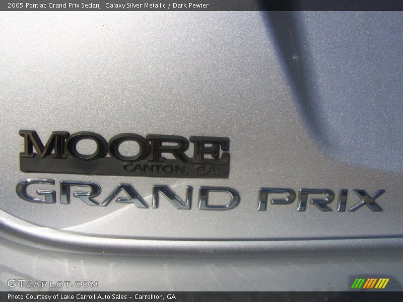 Galaxy Silver Metallic / Dark Pewter 2005 Pontiac Grand Prix Sedan