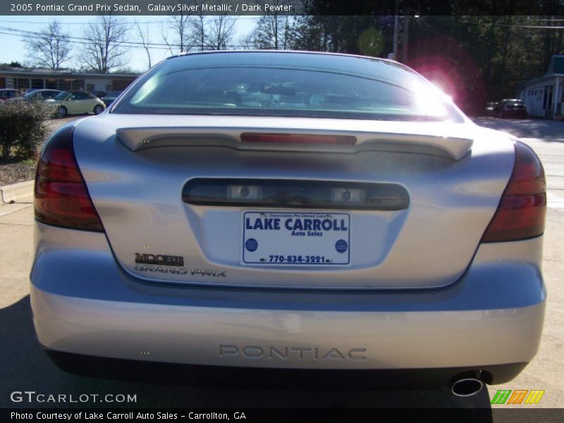 Galaxy Silver Metallic / Dark Pewter 2005 Pontiac Grand Prix Sedan