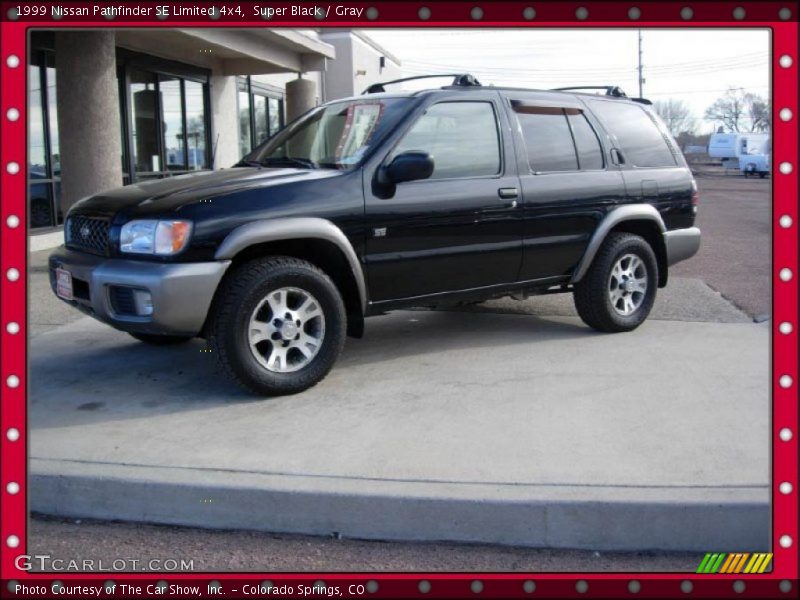 Super Black / Gray 1999 Nissan Pathfinder SE Limited 4x4