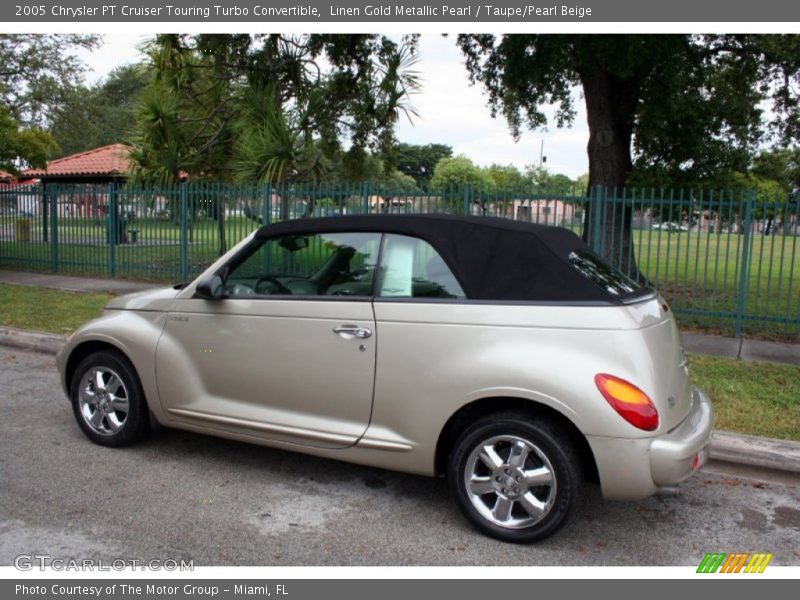 Linen Gold Metallic Pearl / Taupe/Pearl Beige 2005 Chrysler PT Cruiser Touring Turbo Convertible