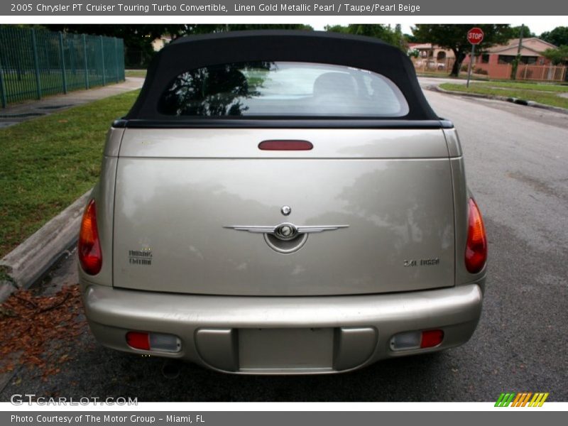 Linen Gold Metallic Pearl / Taupe/Pearl Beige 2005 Chrysler PT Cruiser Touring Turbo Convertible