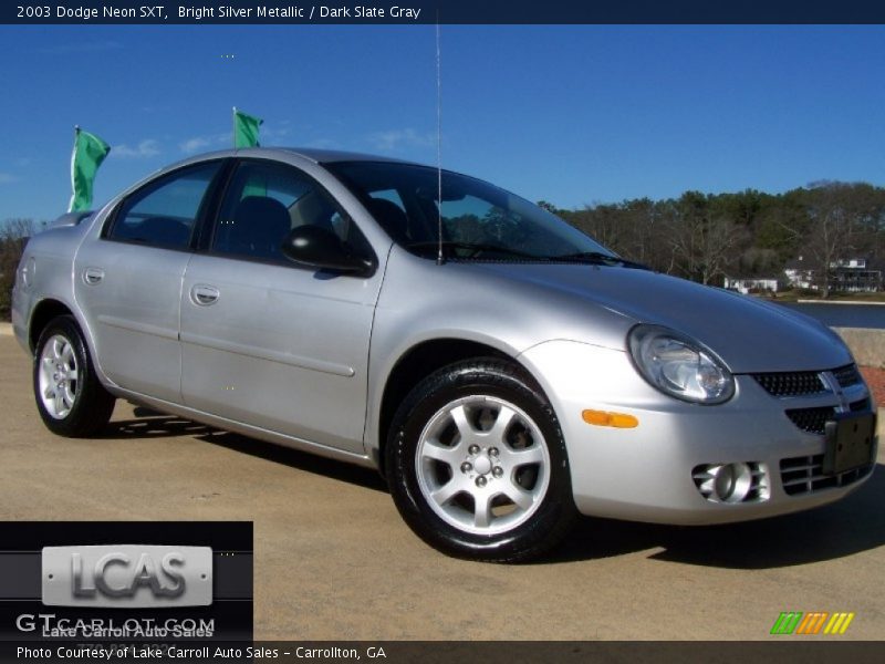 Bright Silver Metallic / Dark Slate Gray 2003 Dodge Neon SXT
