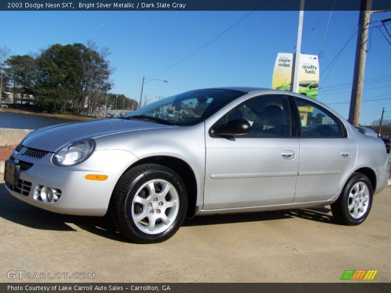 Bright Silver Metallic / Dark Slate Gray 2003 Dodge Neon SXT