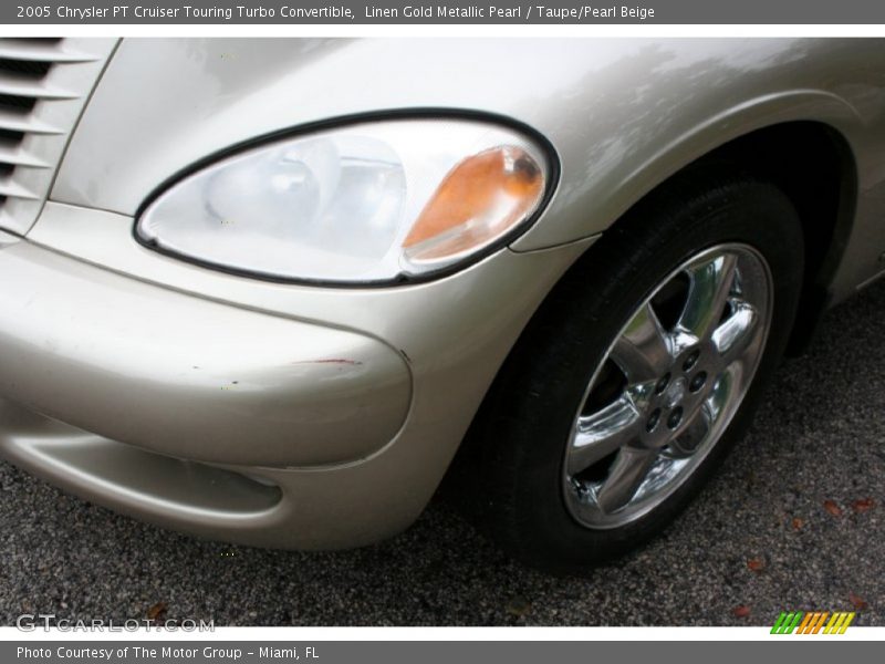 Linen Gold Metallic Pearl / Taupe/Pearl Beige 2005 Chrysler PT Cruiser Touring Turbo Convertible