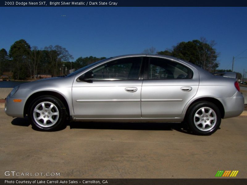 Bright Silver Metallic / Dark Slate Gray 2003 Dodge Neon SXT