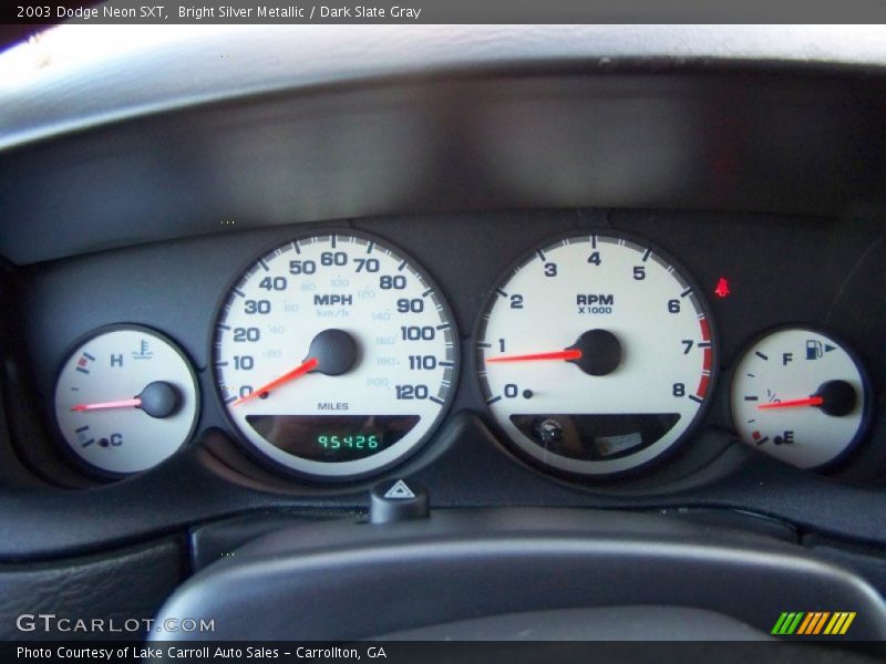 Bright Silver Metallic / Dark Slate Gray 2003 Dodge Neon SXT