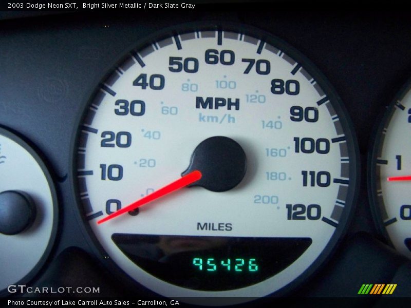 Bright Silver Metallic / Dark Slate Gray 2003 Dodge Neon SXT