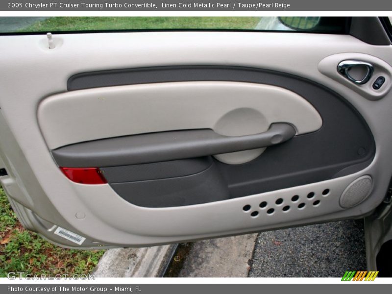 Linen Gold Metallic Pearl / Taupe/Pearl Beige 2005 Chrysler PT Cruiser Touring Turbo Convertible