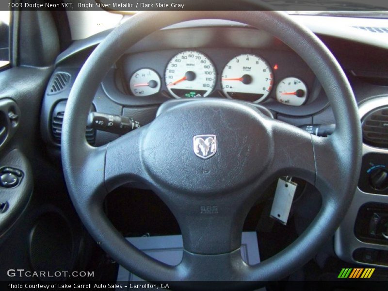 Bright Silver Metallic / Dark Slate Gray 2003 Dodge Neon SXT