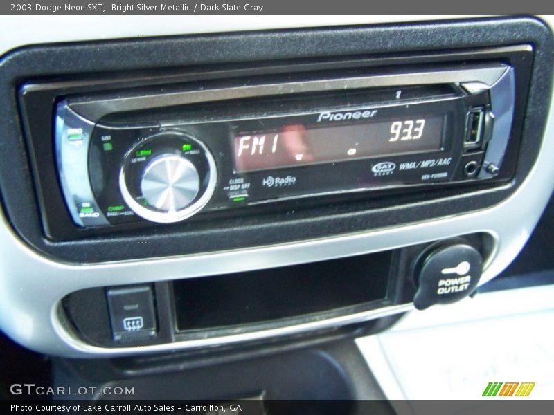 Bright Silver Metallic / Dark Slate Gray 2003 Dodge Neon SXT