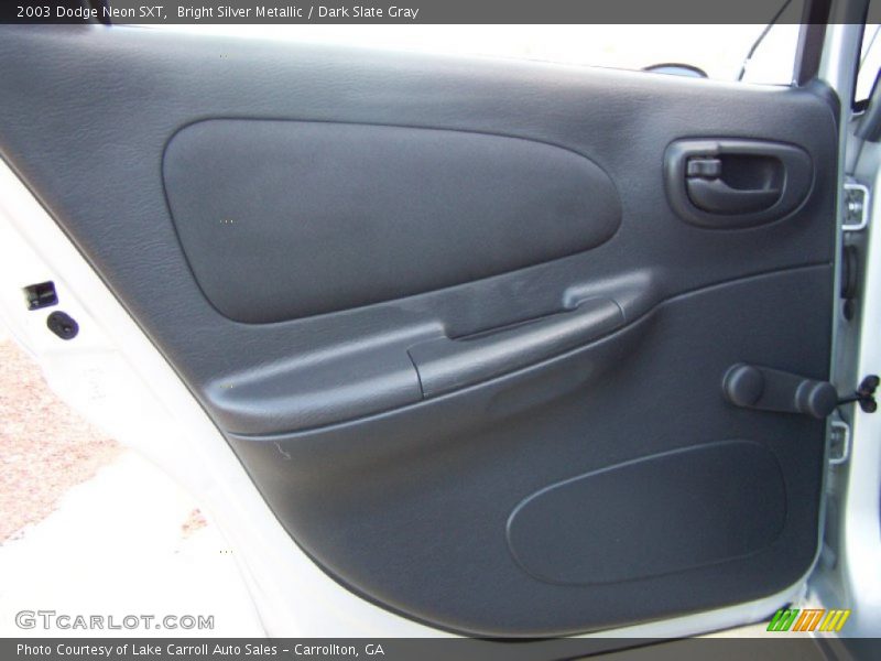 Bright Silver Metallic / Dark Slate Gray 2003 Dodge Neon SXT