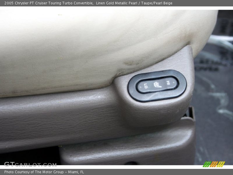 Linen Gold Metallic Pearl / Taupe/Pearl Beige 2005 Chrysler PT Cruiser Touring Turbo Convertible