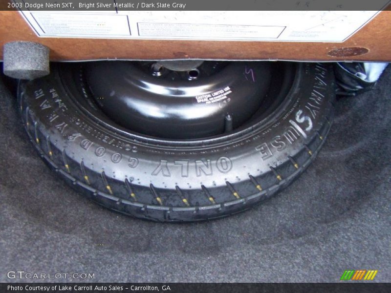 Bright Silver Metallic / Dark Slate Gray 2003 Dodge Neon SXT