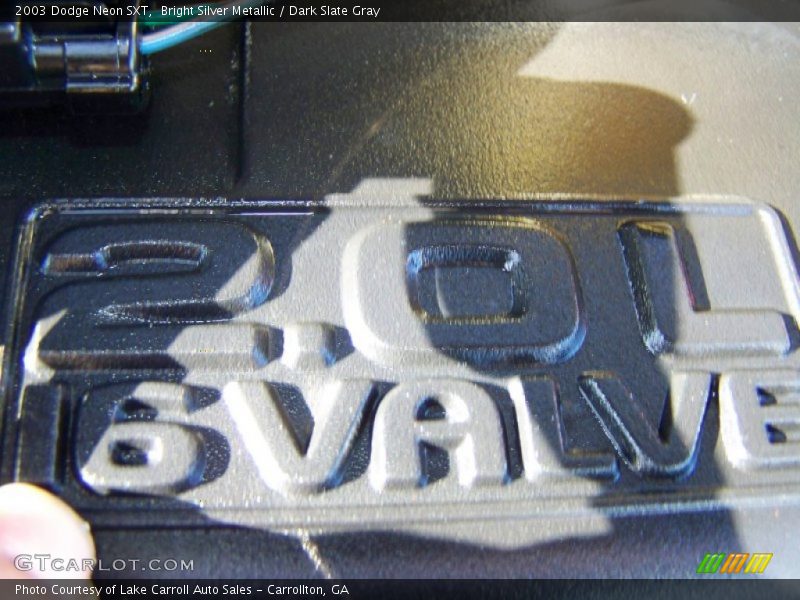 Bright Silver Metallic / Dark Slate Gray 2003 Dodge Neon SXT