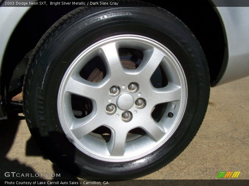 Bright Silver Metallic / Dark Slate Gray 2003 Dodge Neon SXT