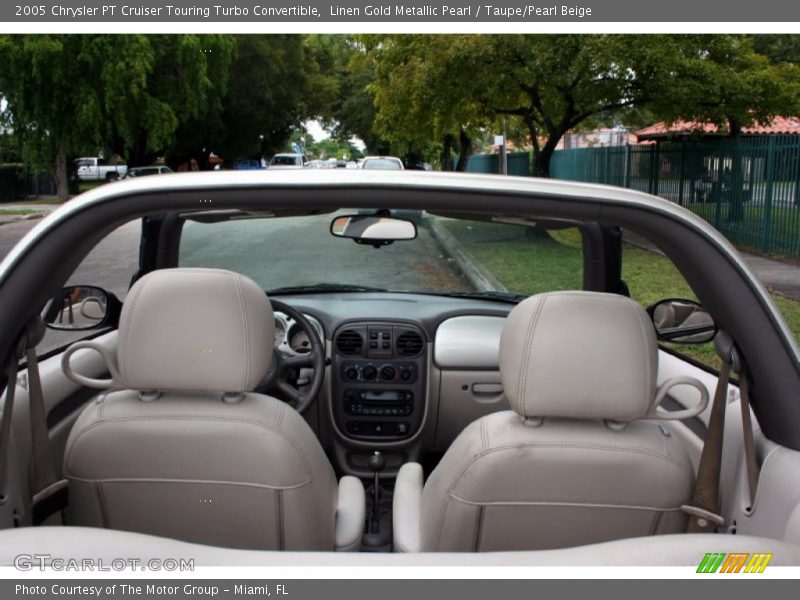 Linen Gold Metallic Pearl / Taupe/Pearl Beige 2005 Chrysler PT Cruiser Touring Turbo Convertible