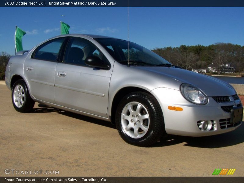 Bright Silver Metallic / Dark Slate Gray 2003 Dodge Neon SXT