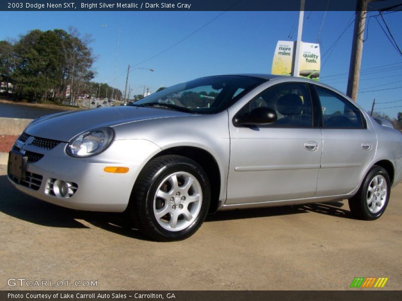 Bright Silver Metallic / Dark Slate Gray 2003 Dodge Neon SXT