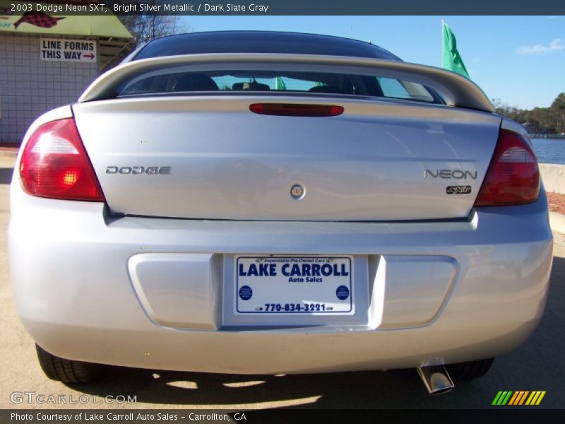 Bright Silver Metallic / Dark Slate Gray 2003 Dodge Neon SXT