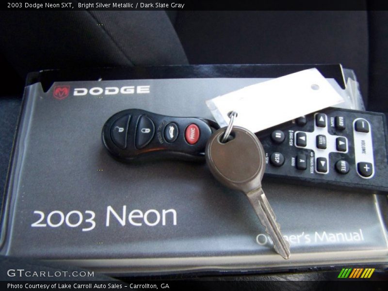 Bright Silver Metallic / Dark Slate Gray 2003 Dodge Neon SXT