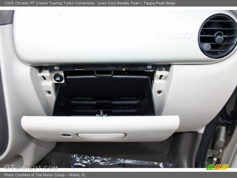 Linen Gold Metallic Pearl / Taupe/Pearl Beige 2005 Chrysler PT Cruiser Touring Turbo Convertible