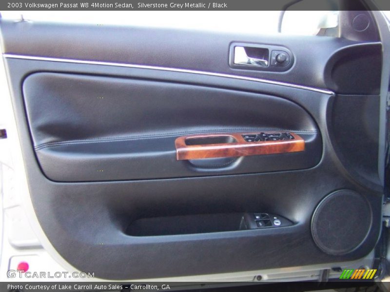 Silverstone Grey Metallic / Black 2003 Volkswagen Passat W8 4Motion Sedan