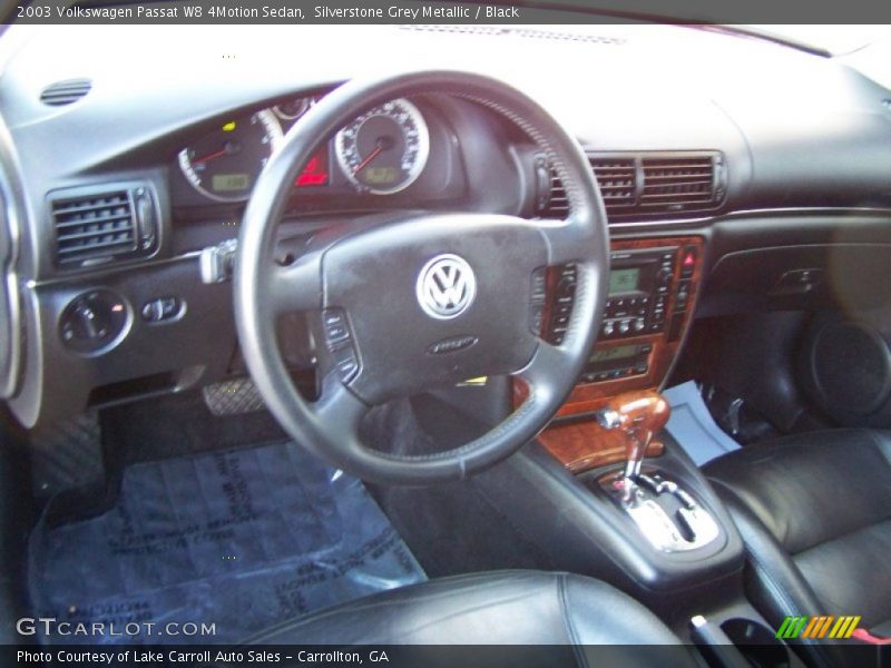 Silverstone Grey Metallic / Black 2003 Volkswagen Passat W8 4Motion Sedan