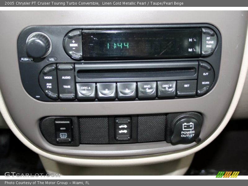 Linen Gold Metallic Pearl / Taupe/Pearl Beige 2005 Chrysler PT Cruiser Touring Turbo Convertible
