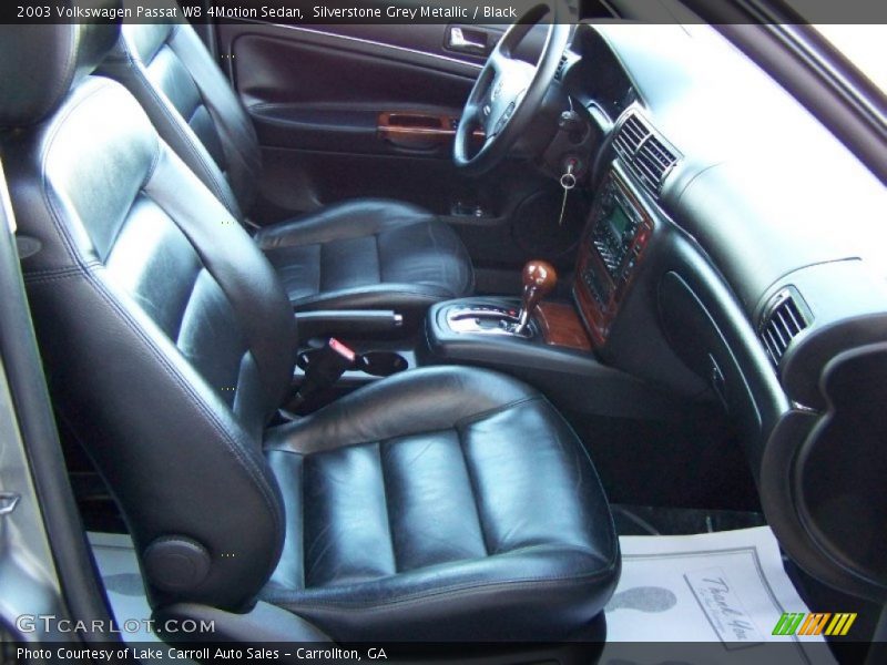 Silverstone Grey Metallic / Black 2003 Volkswagen Passat W8 4Motion Sedan