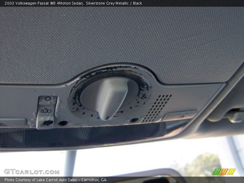 Silverstone Grey Metallic / Black 2003 Volkswagen Passat W8 4Motion Sedan