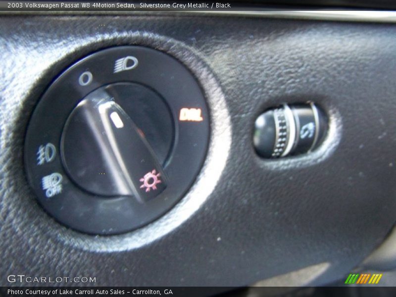 Silverstone Grey Metallic / Black 2003 Volkswagen Passat W8 4Motion Sedan
