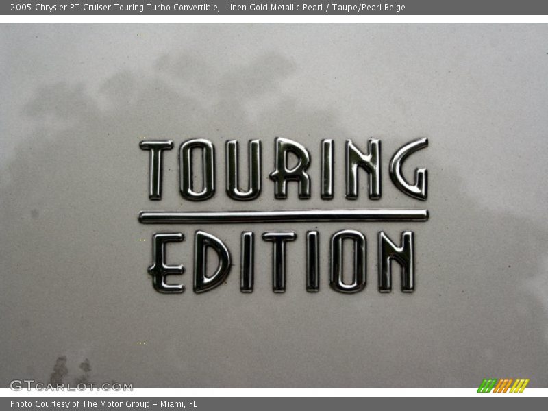 Linen Gold Metallic Pearl / Taupe/Pearl Beige 2005 Chrysler PT Cruiser Touring Turbo Convertible