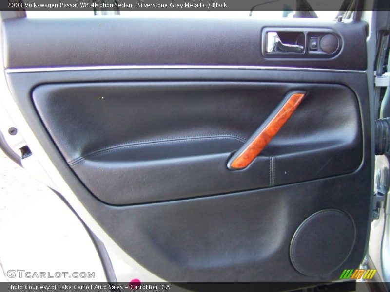 Silverstone Grey Metallic / Black 2003 Volkswagen Passat W8 4Motion Sedan